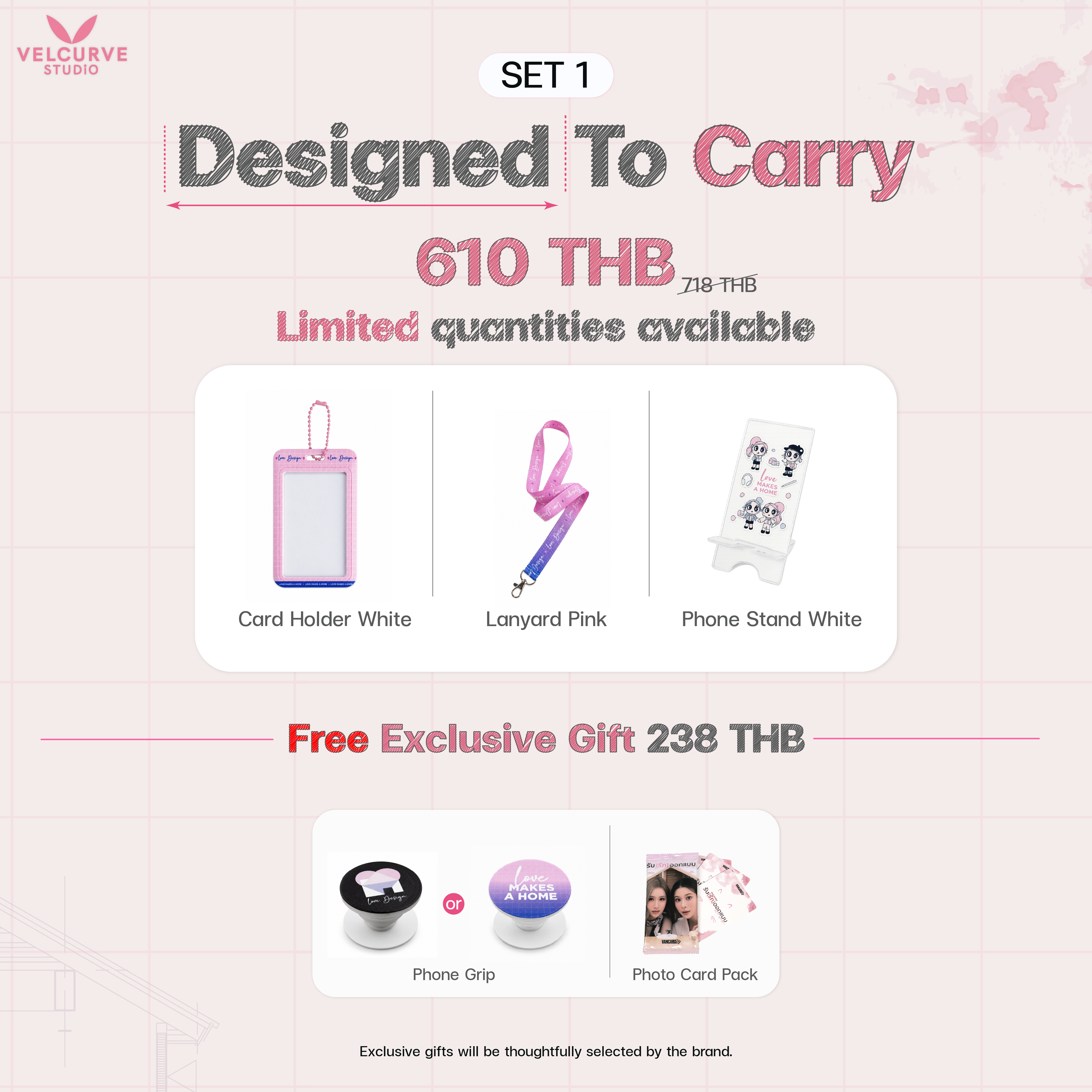 Love Design Bundle Set 1: Design To carry 01